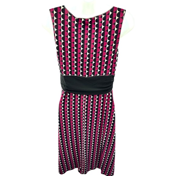 Max Studio Geometric Wrap Midi Dress Size XS - Picture 6 of 8